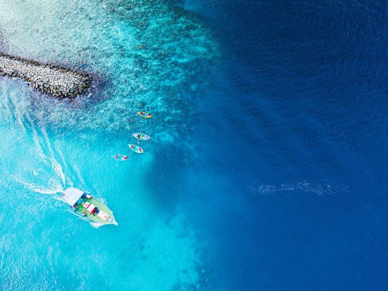 aerial-view-of-a-beautiful-beach