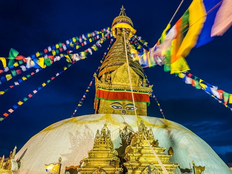 night-view-of-swayambhu-stupa