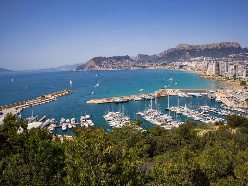 aerial-view-of-many-boats-in-the-harbor-in-alicant