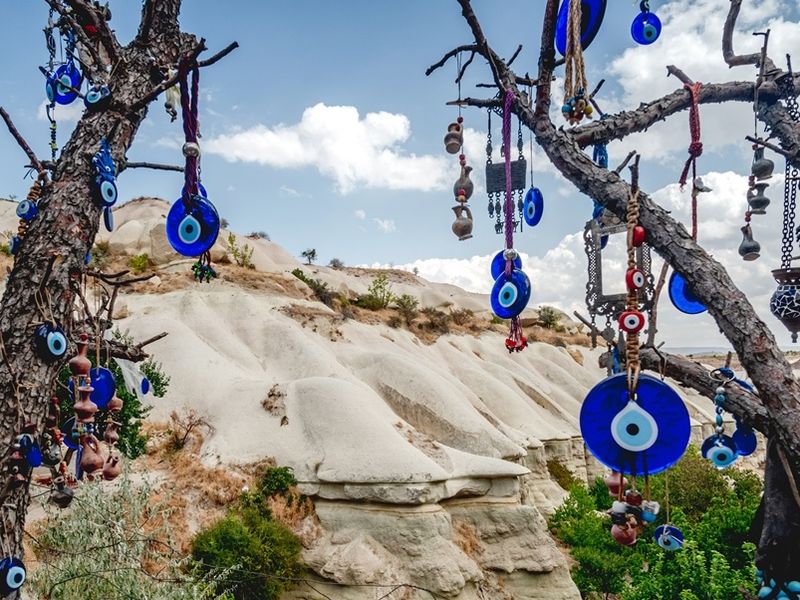amulets-from-evil-eye-on-tree-branches