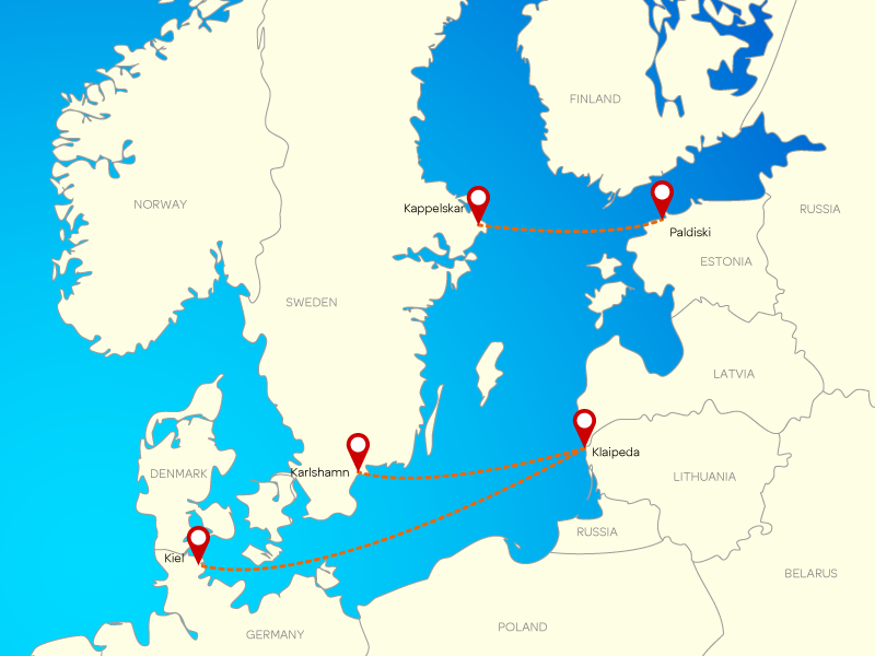 Ferry tickets - Estravel Latvia